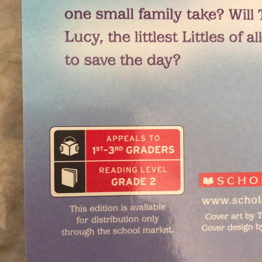 New - The Littles Scholastic Book -2nd Grade level - Picture 3 of 4